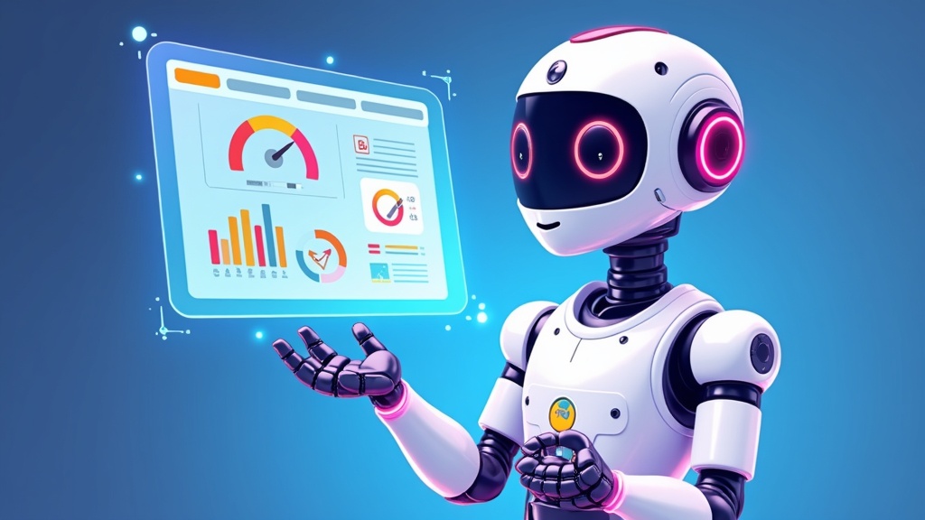 AI assistant showing interactive dashboard