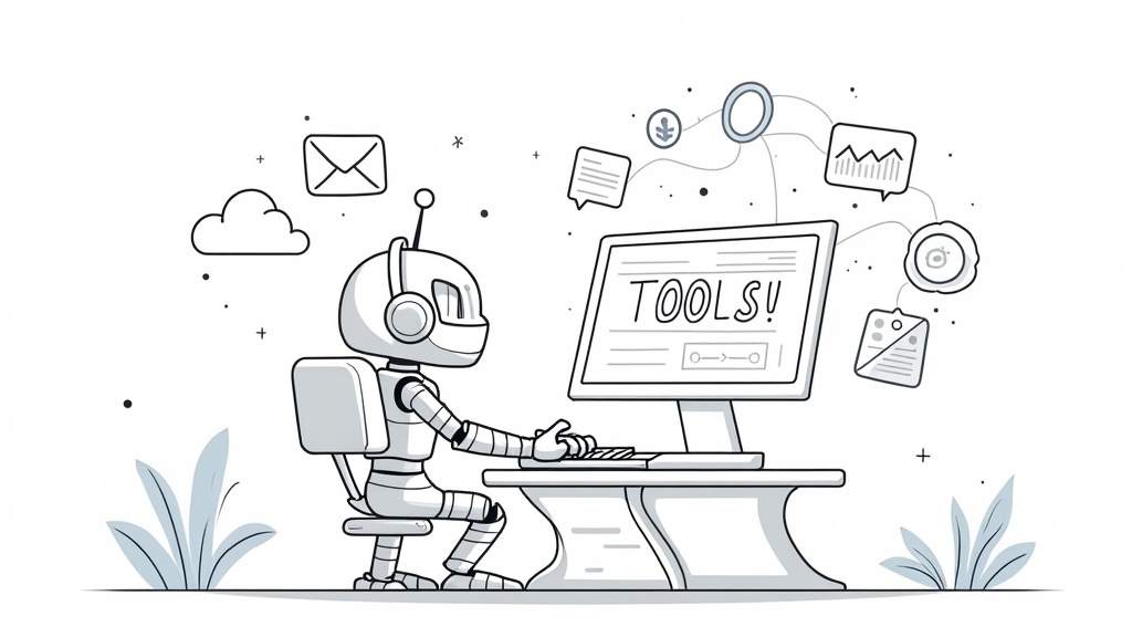 AI agent discovering and calling tools